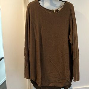 Michael Kors tunic, army green/brown. Good used condition. No flaws.